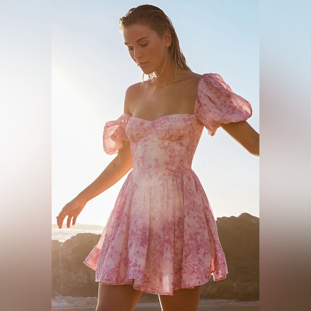 NWOT Bardot Kiah Corset Mini Dress